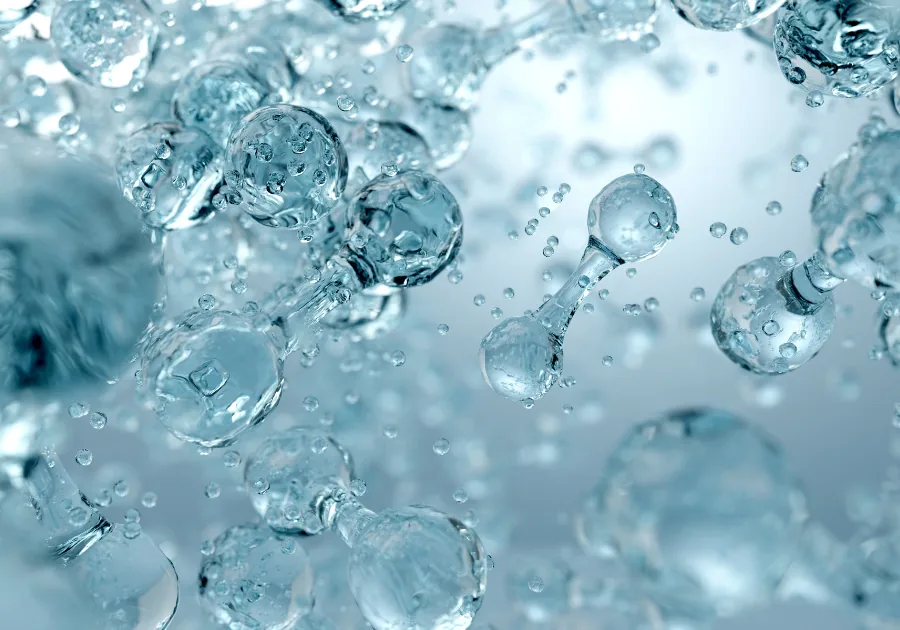 Patient relaxing during a molecular hydrogen gas therapy session